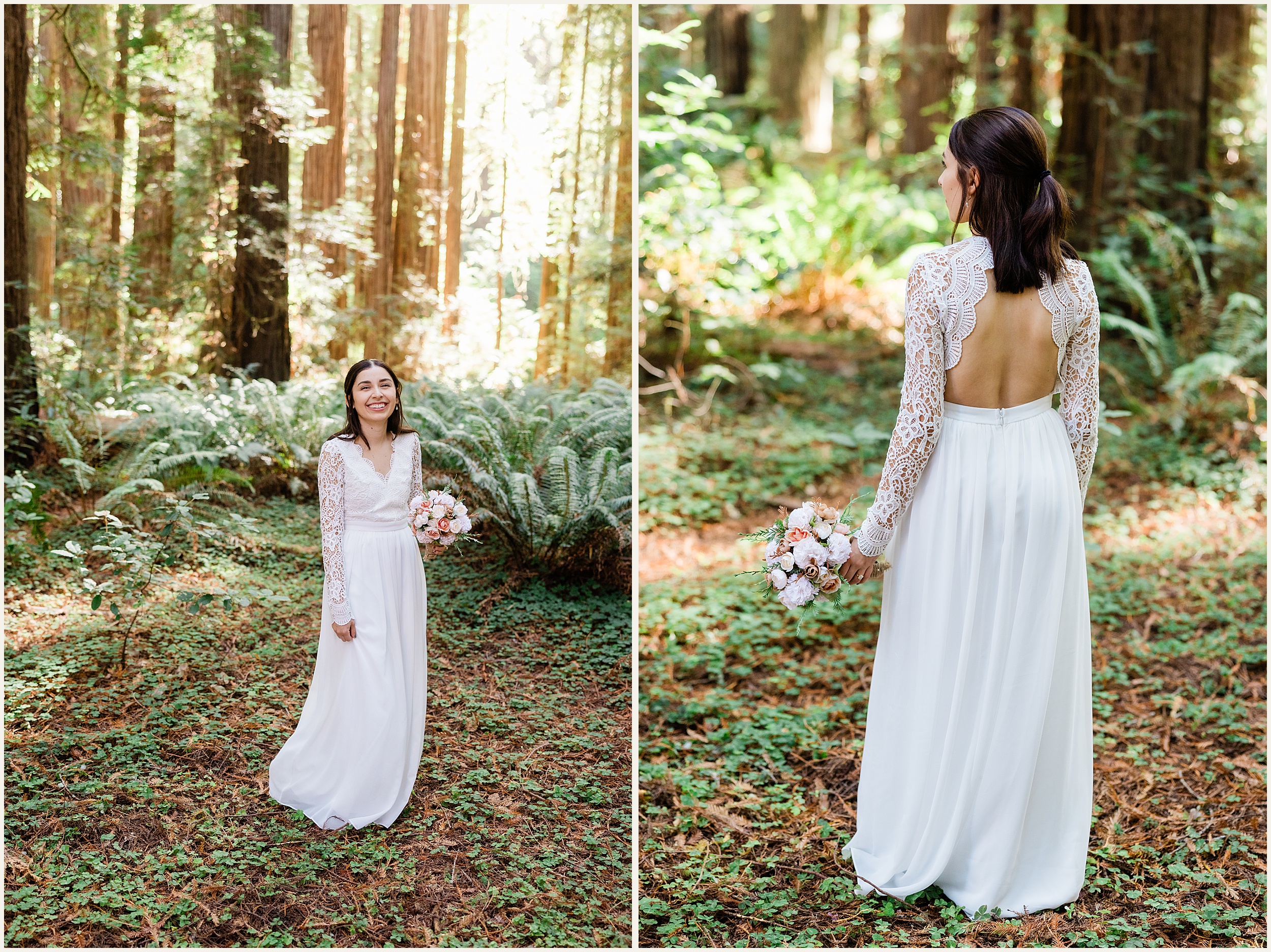 Redwood-National-Park-Elopement_Fracesca-and-Elijah_0023 Small California Redwood Elopement Wedding With Family // Francesca & Elijah