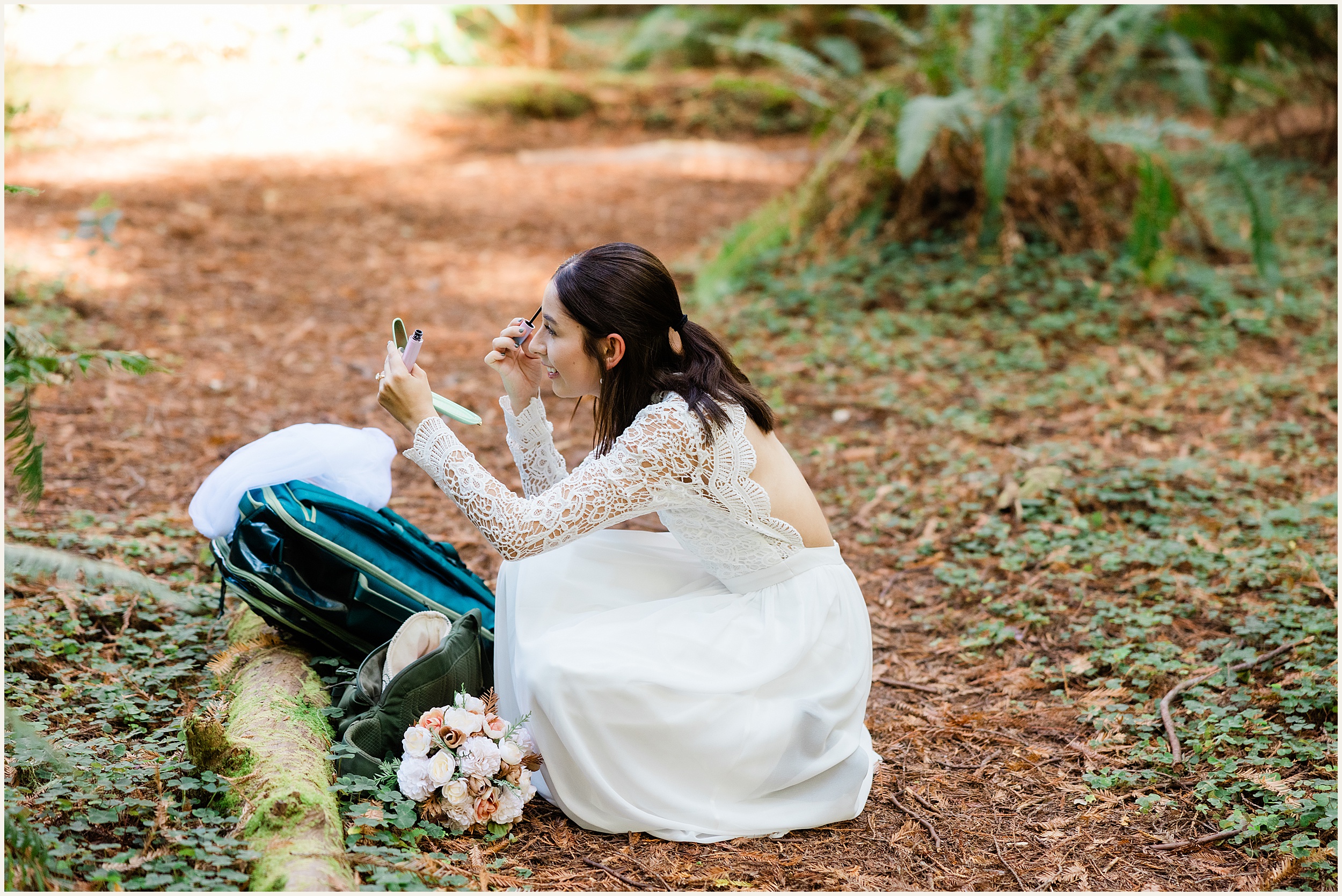 Redwood-National-Park-Elopement_Fracesca-and-Elijah_0023 Small California Redwood Elopement Wedding With Family // Francesca & Elijah