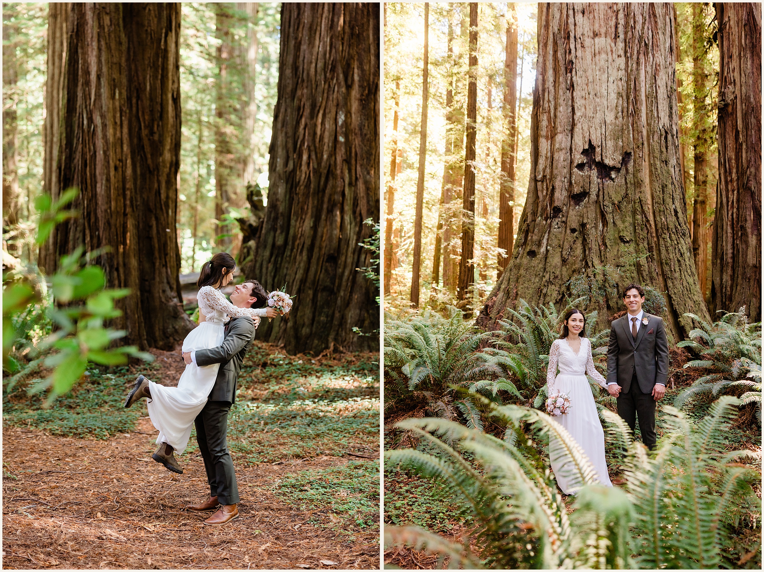 Redwood-National-Park-Elopement_Fracesca-and-Elijah_0023 Small California Redwood Elopement Wedding With Family // Francesca & Elijah