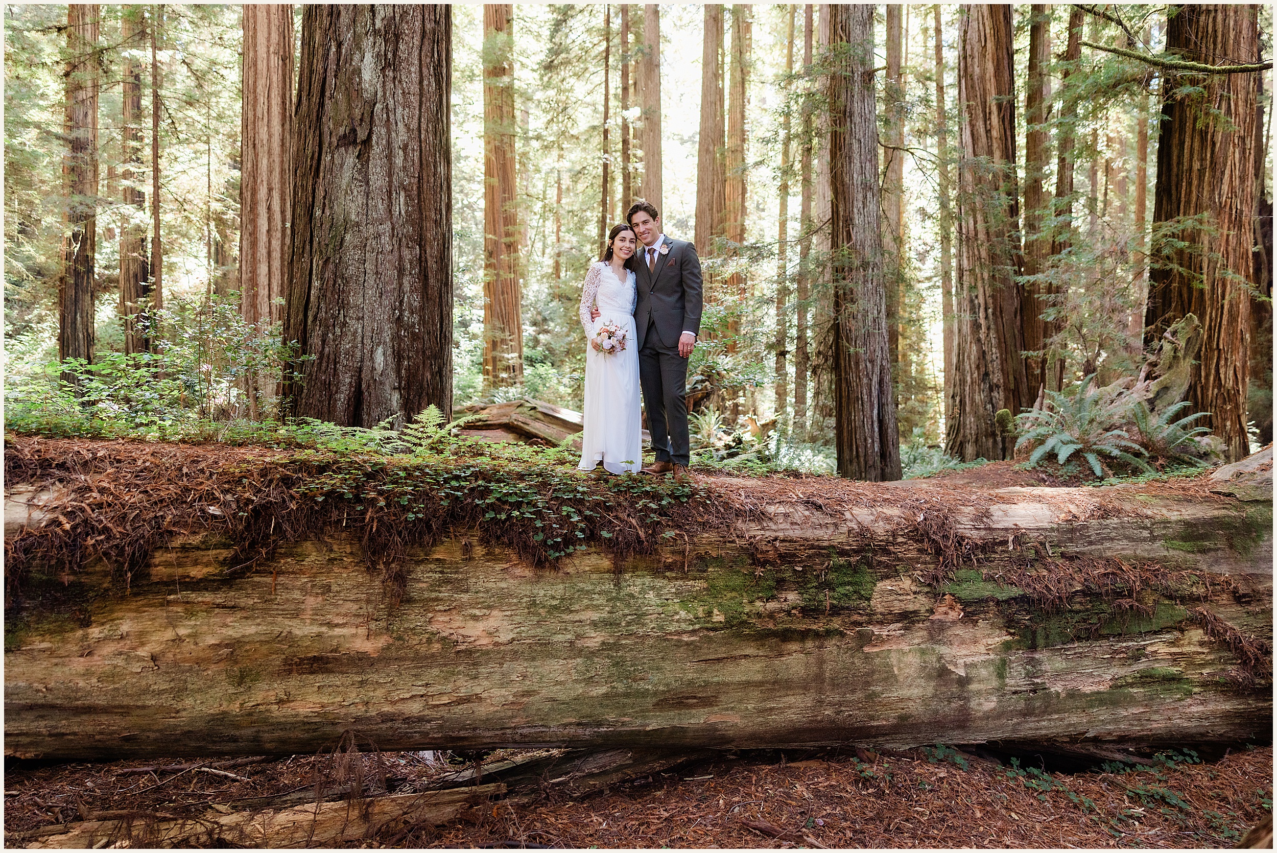 Redwood-National-Park-Elopement_Fracesca-and-Elijah_0023 Small California Redwood Elopement Wedding With Family // Francesca & Elijah