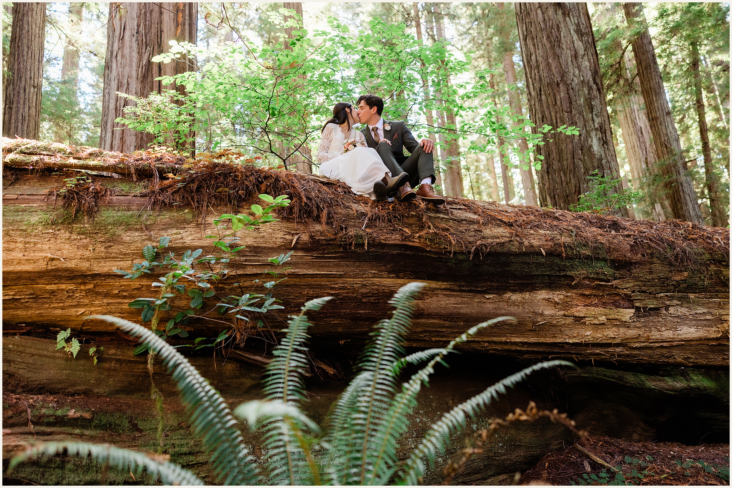 Redwood-National-Park-Elopement_Fracesca-and-Elijah_0023 Small California Redwood Elopement Wedding With Family // Francesca & Elijah