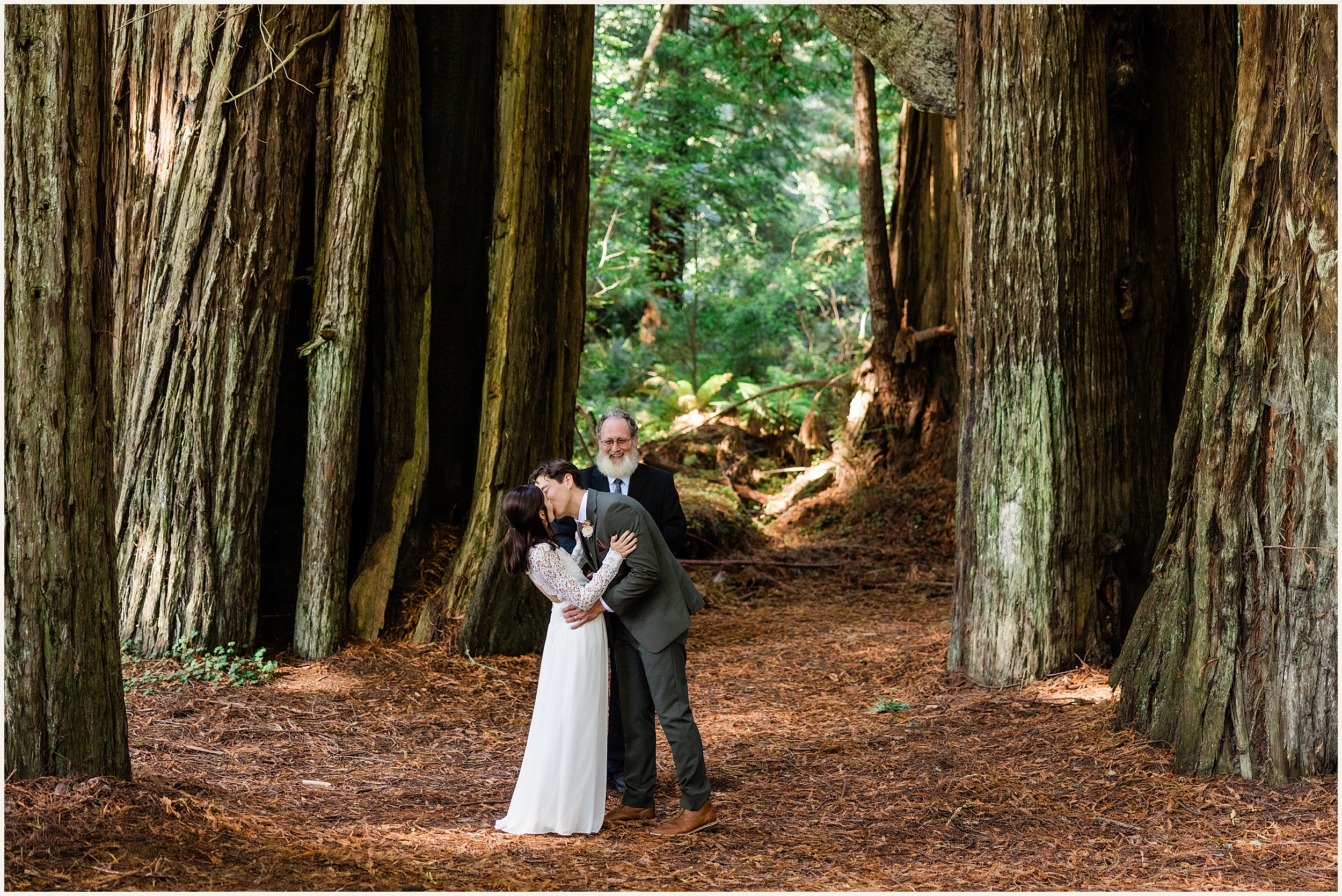 Redwood-National-Park-Elopement_Fracesca-and-Elijah_0023 Small California Redwood Elopement Wedding With Family // Francesca & Elijah