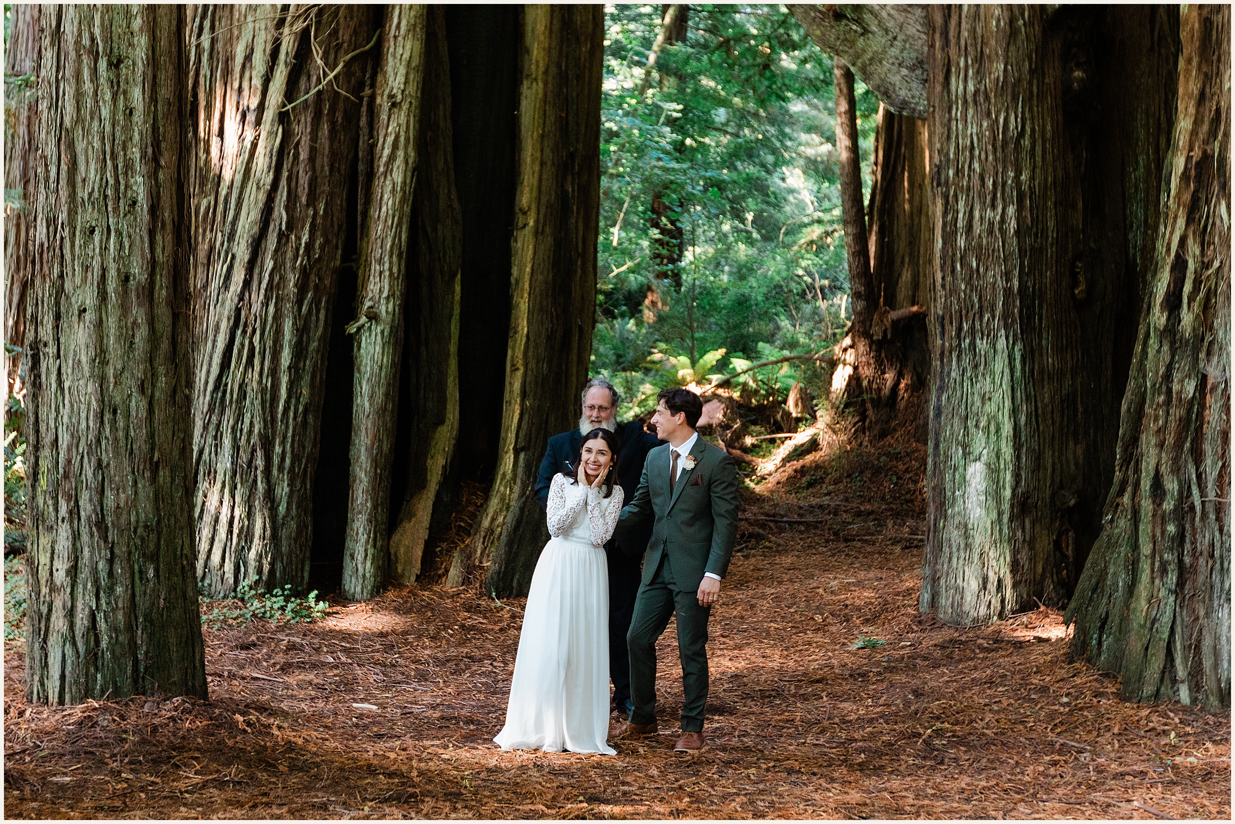 Redwood-National-Park-Elopement_Fracesca-and-Elijah_0023 Small California Redwood Elopement Wedding With Family // Francesca & Elijah