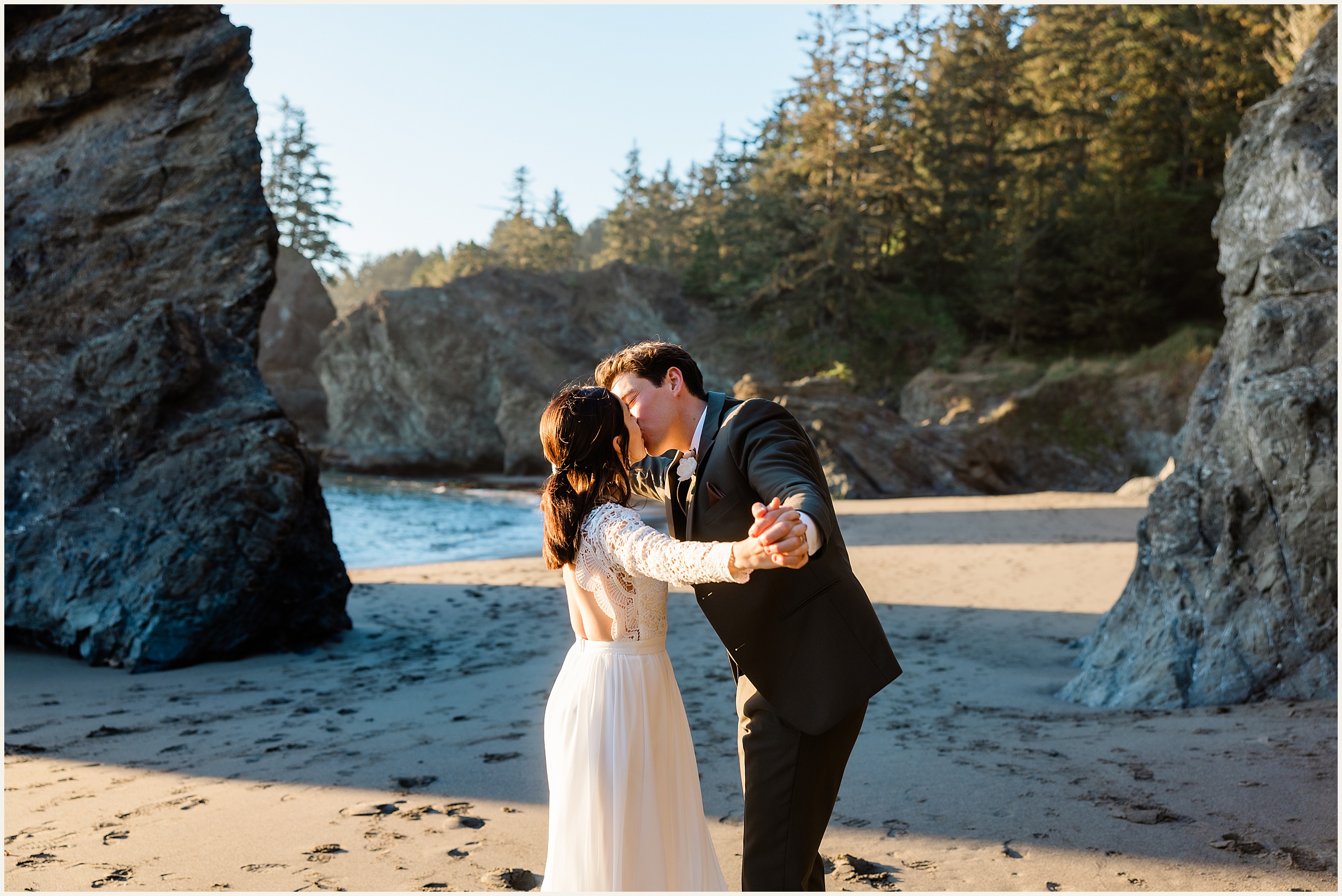 Redwood-National-Park-Elopement_Fracesca-and-Elijah_0023 Small California Redwood Elopement Wedding With Family // Francesca & Elijah