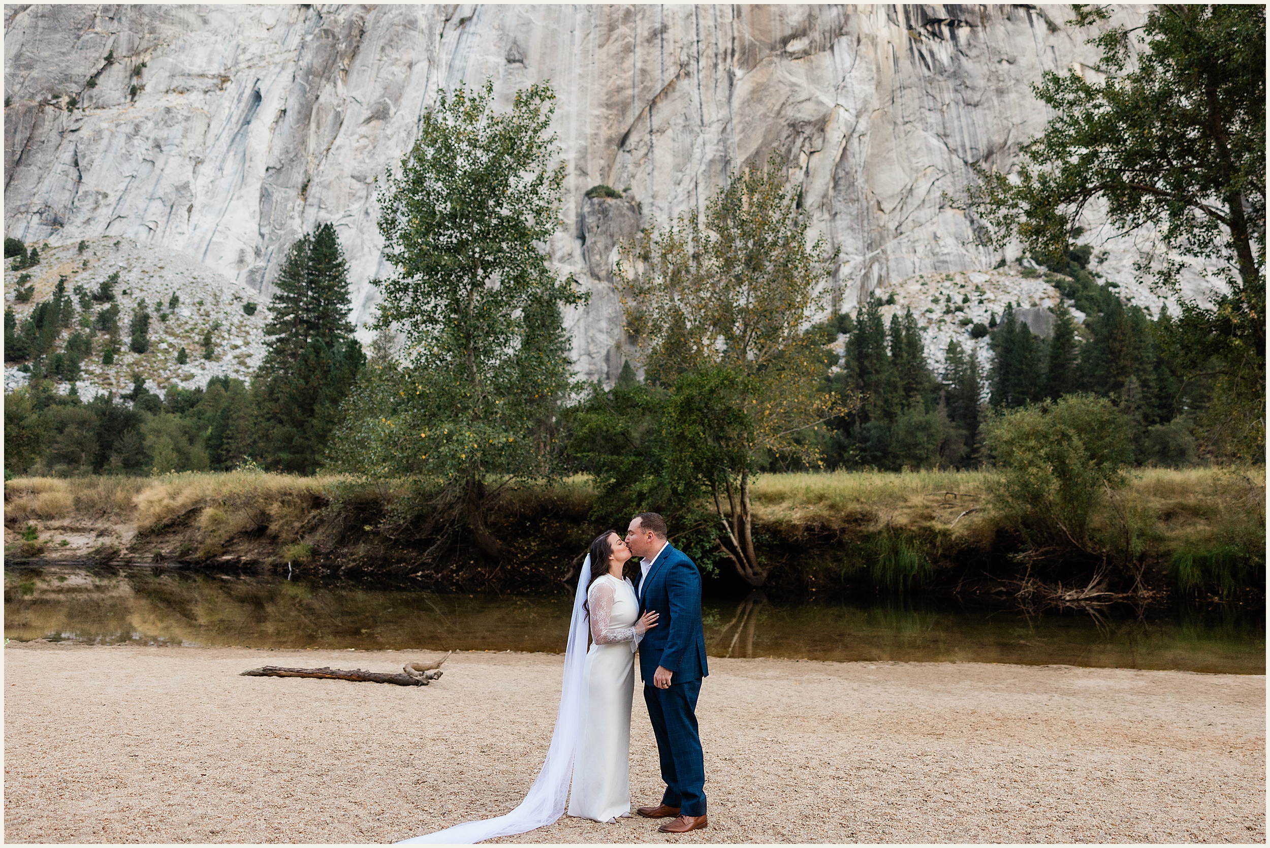 Sentinal-Beach-Ceremony_Yosemite-Elopement_Megan-and-Kristopher_0010 Sentinel Beach Yosemite Wedding Elopement // Megan and Kristopher