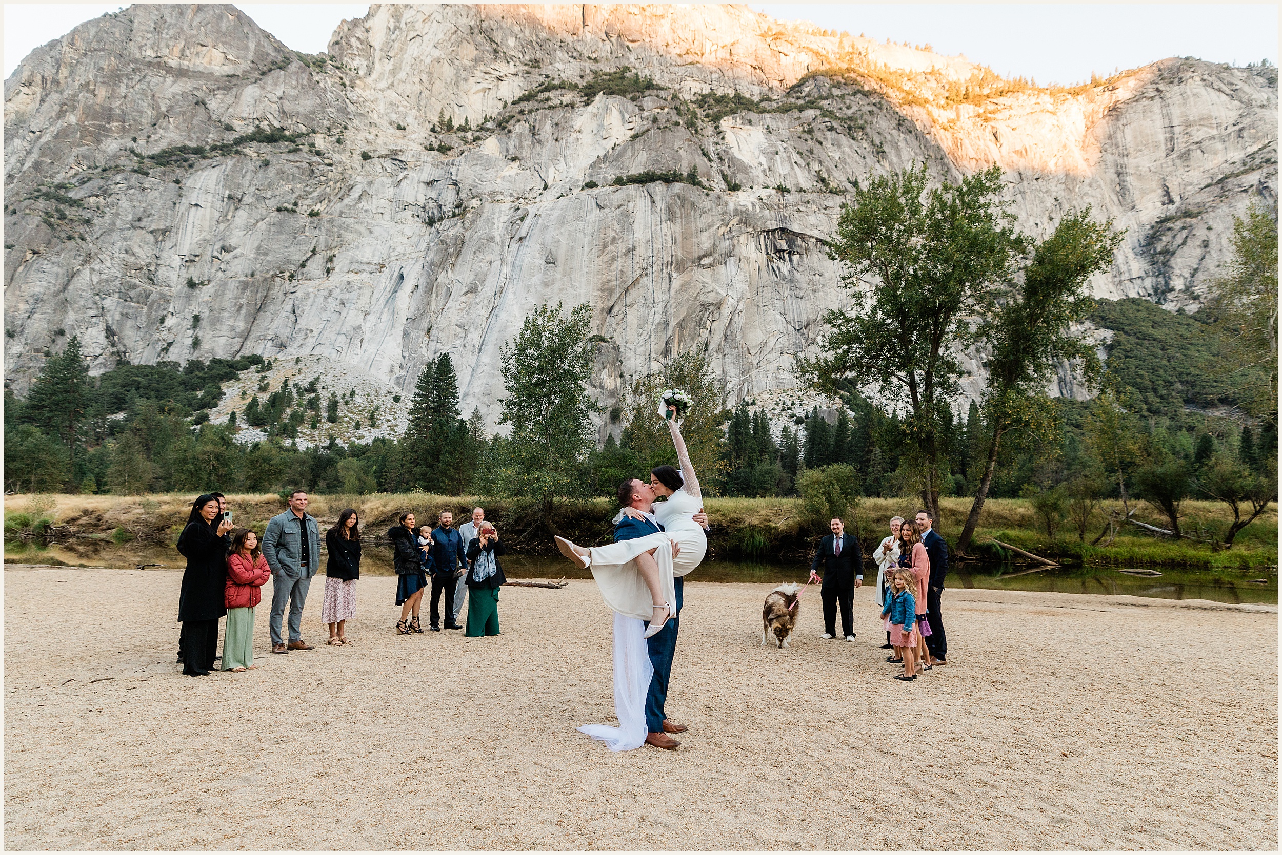 Sentinal-Beach-Ceremony_Yosemite-Elopement_Megan-and-Kristopher_0010 Sentinel Beach Yosemite Wedding Elopement // Megan and Kristopher