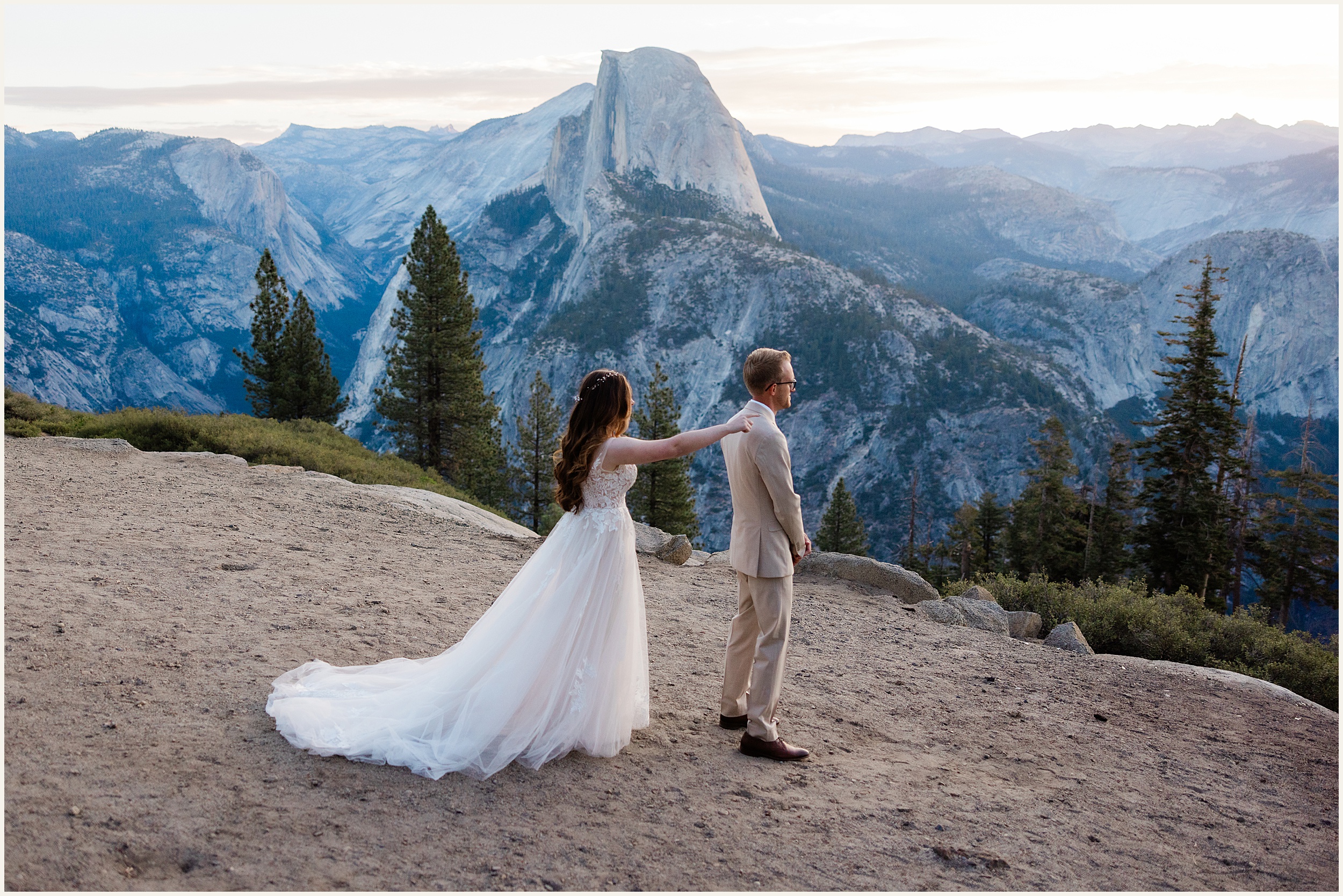 Sunrise-Glacier-Point-Yosemite-Elopement_Marriah-and-Kaden_0055 Sunrise Glacier Point Yosemite Elopement // Marriah and Kaden