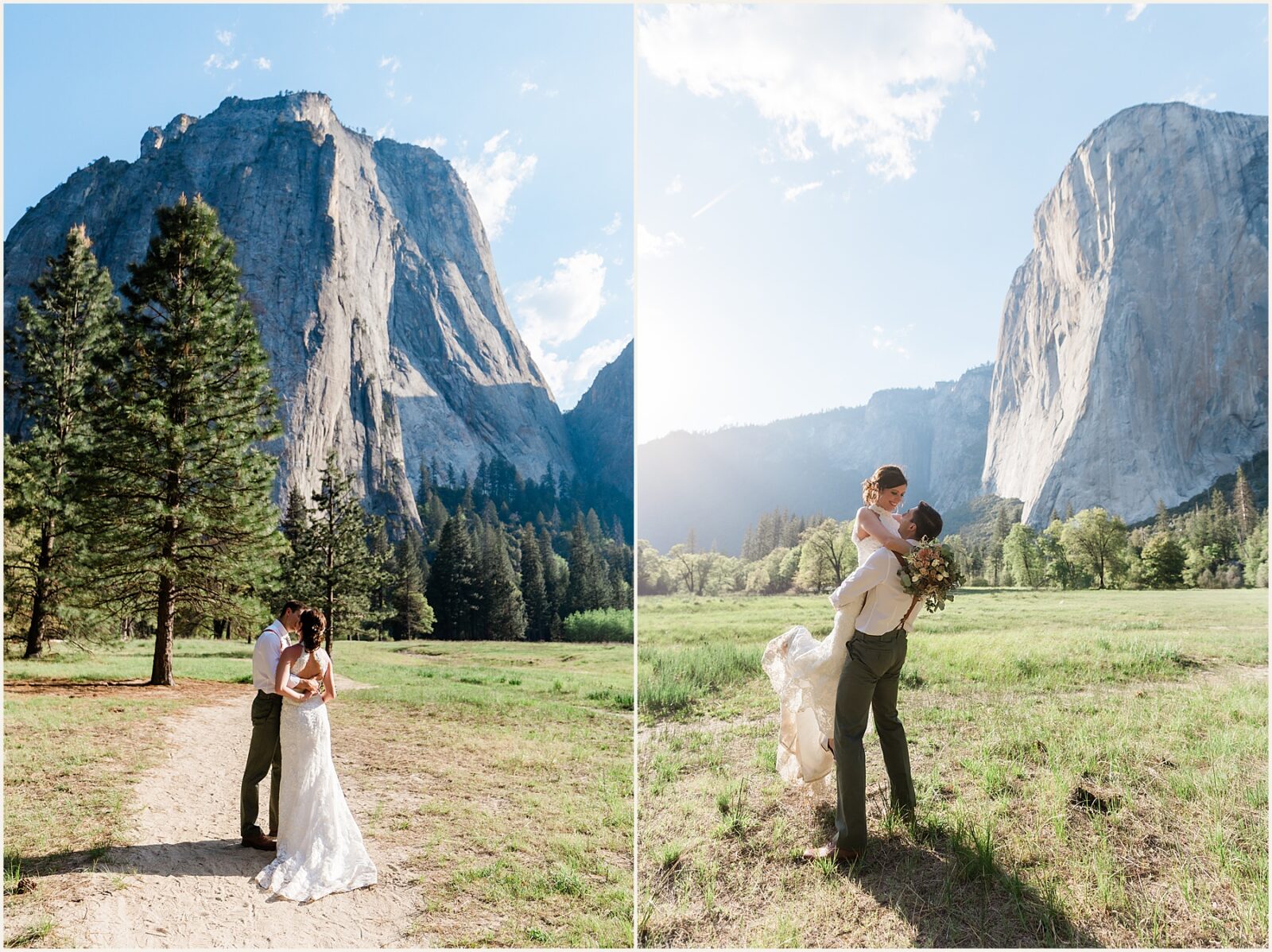 Lexy-and-Wilson_Yosemite-National-Park-Wedding_0043-1600x1070 Stunning Yosemite Falls Wedding Elopement in Spring