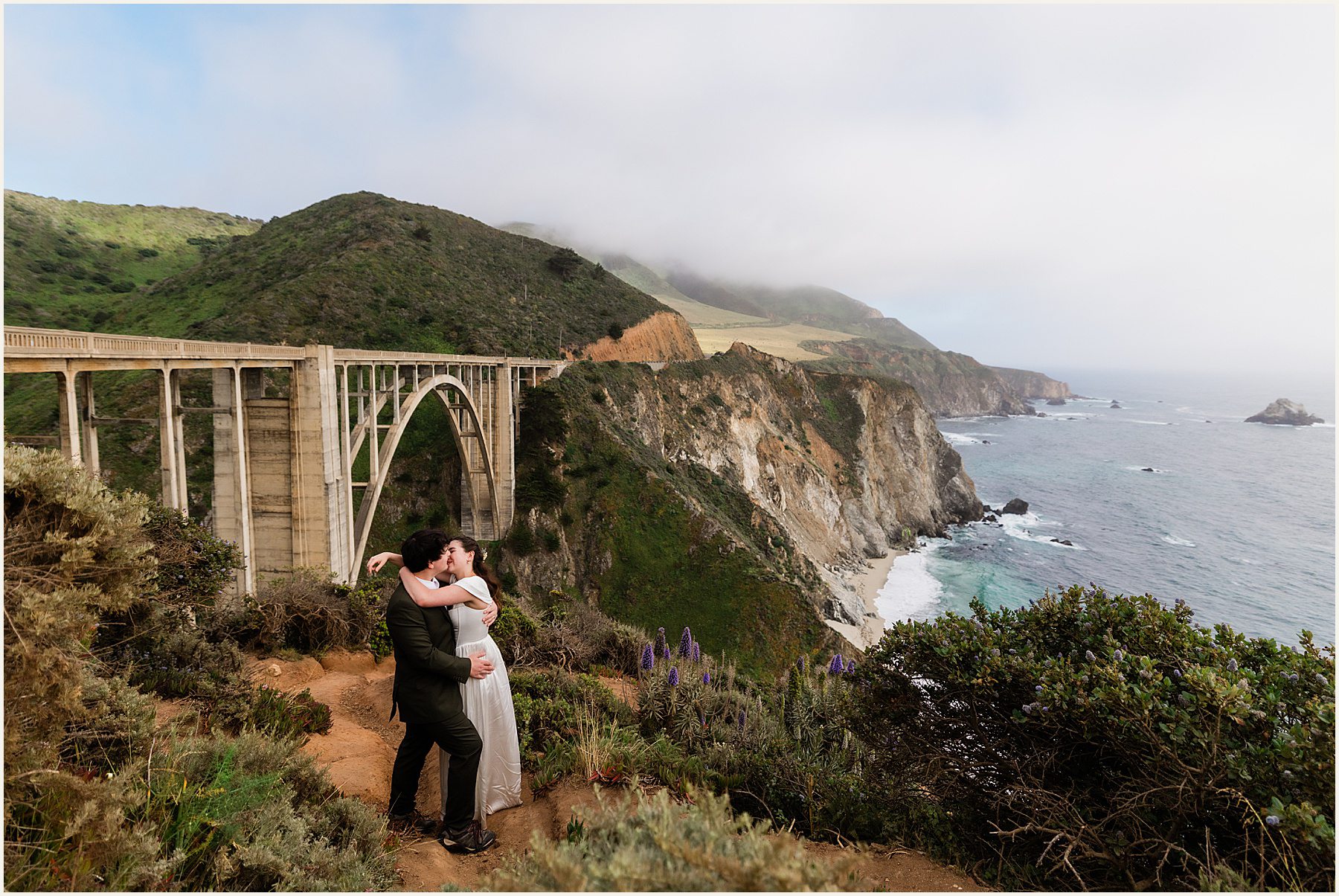 Will-and-Emmy_California-elopement_0067 California Elopement in Big Sur Redwoods