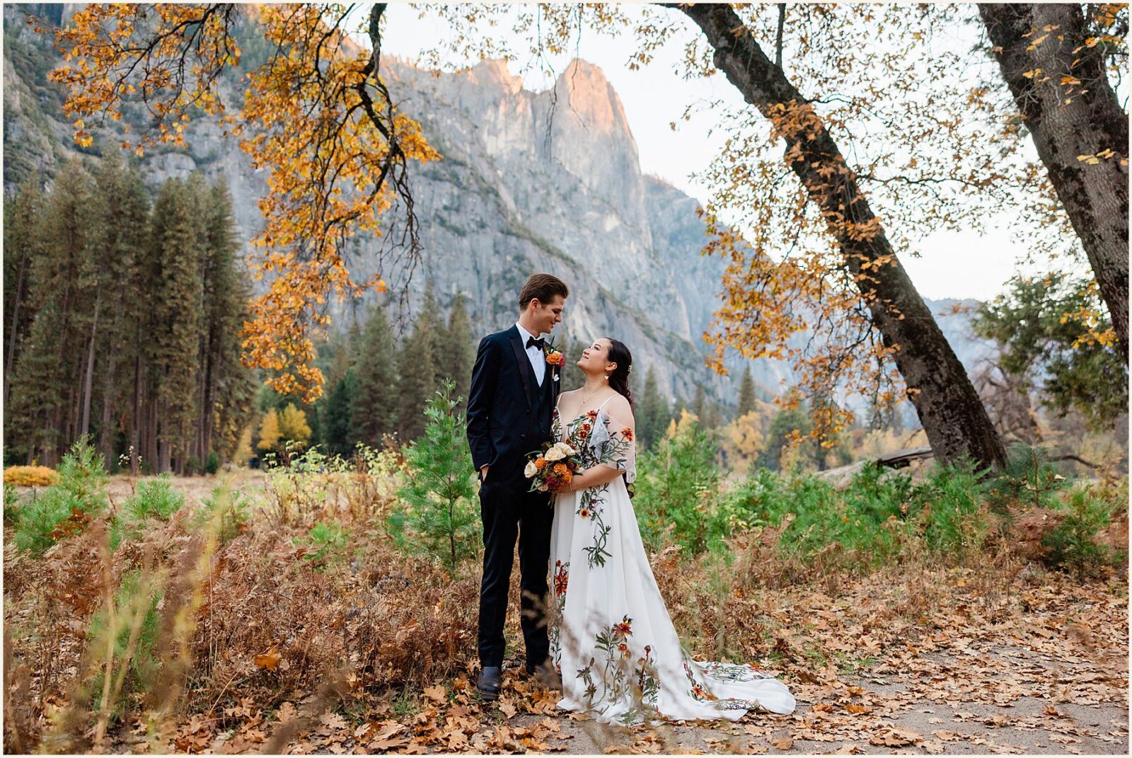 floral-embroidered-wedding-dress_Lisa-and-Ulysses_0080-1600x1070 Floral Embroidered Wedding Dress | Autumn Yosemite Elopement