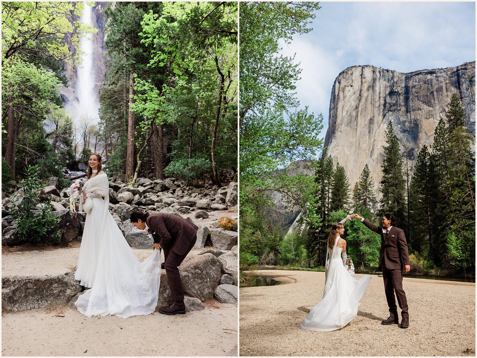 Yosemite-Intimate-Wedding_Grace-and-Kane_0053-1600x1201 Yosemite Intimate Wedding at Waterfalls in Spring