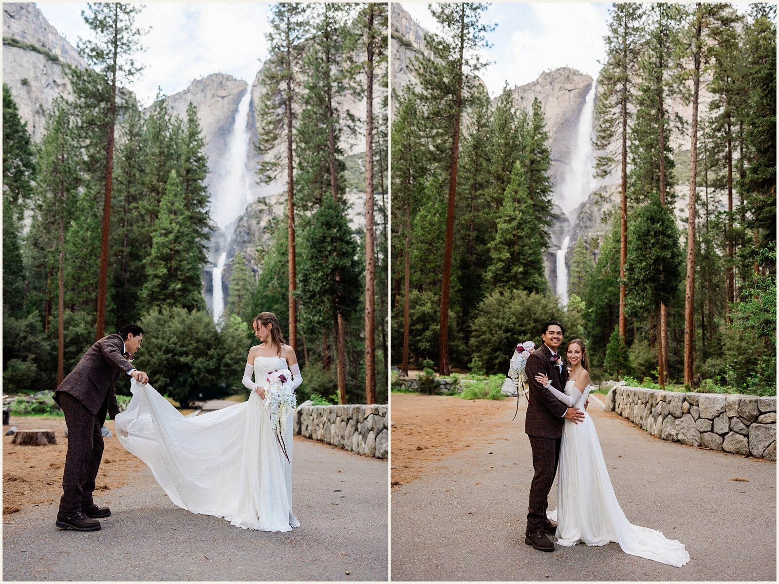 Yosemite-Intimate-Wedding_Grace-and-Kane_0053-1600x1201 Yosemite Intimate Wedding at Waterfalls in Spring
