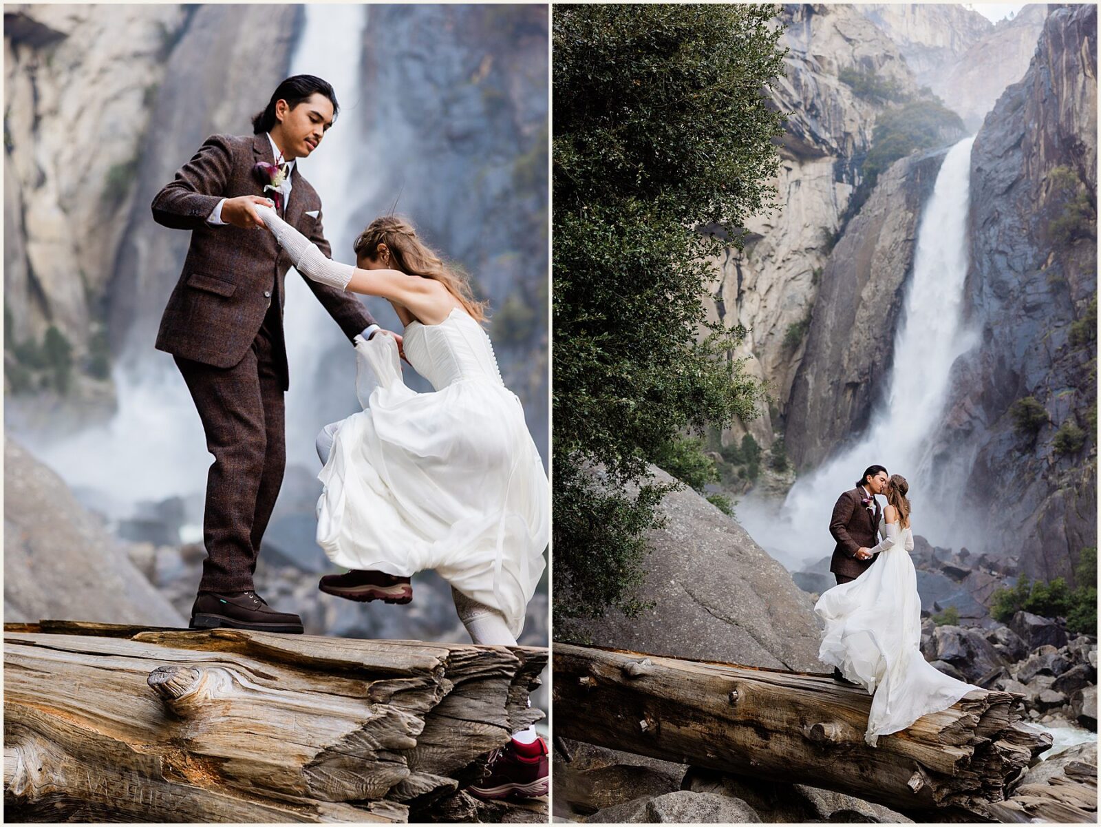 Yosemite-Intimate-Wedding_Grace-and-Kane_0053-1600x1201 Yosemite Intimate Wedding at Waterfalls in Spring
